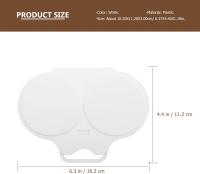2 unidades microondas huevo vapor huevo moldes cocina horno huevo vapor cocina GADGET (blanco) - details 0