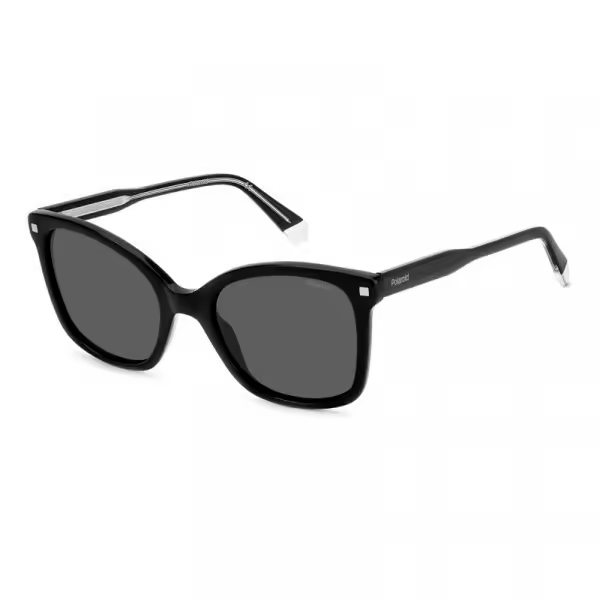 Gafas de Sol Mujer Polaroid PLD 4151/S/X 807/M9 - Montura Negra - Lentes Gris Polarizado - Protección UV Categoría 3 - 1