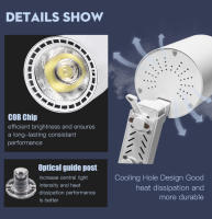 Iluminación De Track LED Completa COB Para Tienda De Ropa Y Hogar Spot Luz De Techo Con Enchufe 110-265V Fijación Por Montaje - details 10