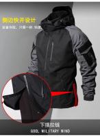 Conjunto Táctico Militar Impermeable Para Hombres Entrenamiento Especial Fuerzas Combinadas Uniforme De Campo Multibolsillos Airsoft Uniforme De Ejército - details 8
