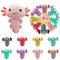 Peluche De Axolotl Suave Kawaii Almohada De Peluche Axolotl Juguete De Peluche Para Decoración De Hogar Regalos De Navidad Unisex - details 0