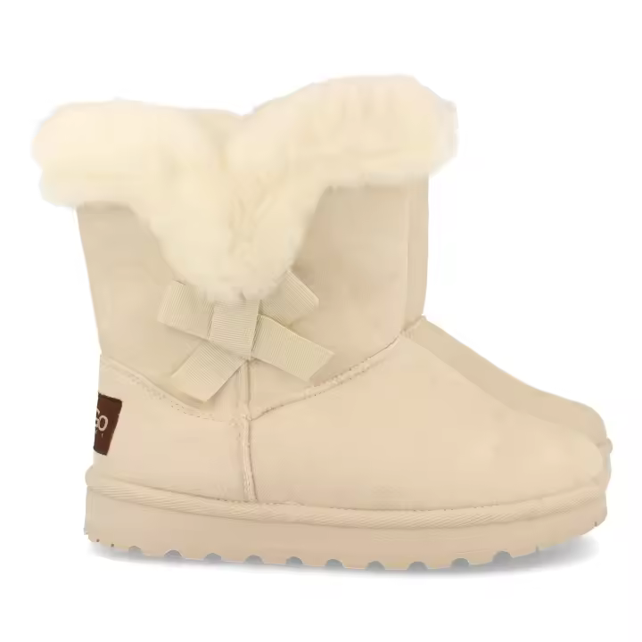 PuntoSalao Botas australianas nudo beige mujer - 1