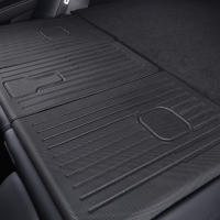 Protector De Asiento Trasero Para Tesla 2020-2025 Model Y Juniper Tapete Antisuciedad Y Antiseña Con Velcro Cubierta De Espalda - details 7