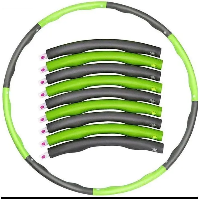 Anillo de entrenamiento de Fitness extraíble para ejercicio, anillo adelgazante, Círculo de cintura delgada, gimnasio, Yoga, masaje, equipo de cintura para adultos - 1