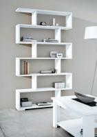 Estantería grande de 90 x 195 fabricada en tablero de 30mm de grosor color blanco - details 2