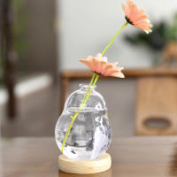 Vaso De Burbuja De Vidrio Nuevo Estilo Nórdico INS Arreglo Floral Moderno Creativo Vaso Sférico Para Decoración De Hogar Regalos De Cumpleaños - details 4