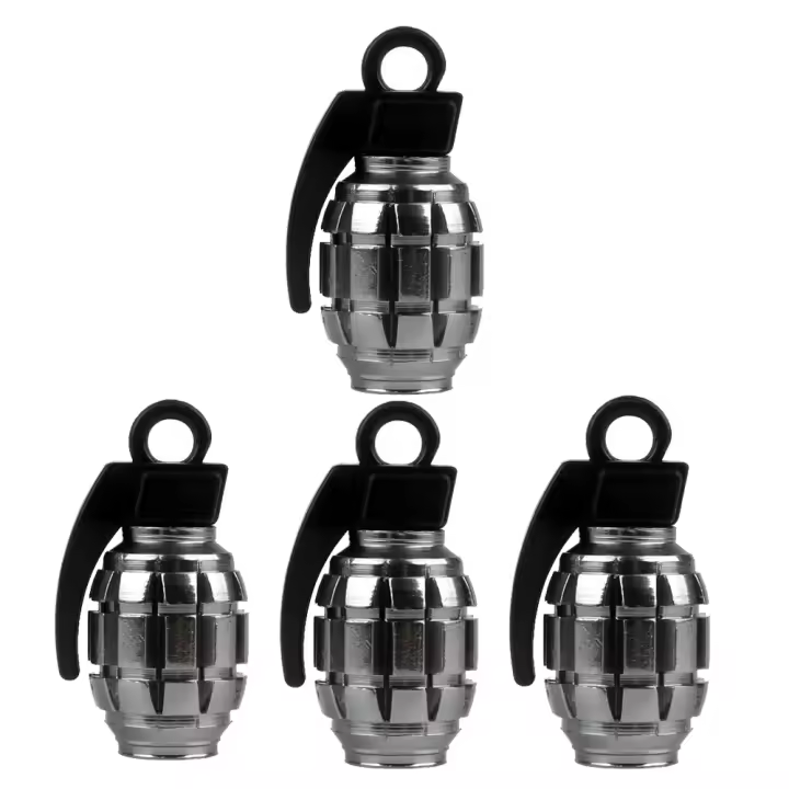 AUTCOAT 4Pcs/Set Tapones De Válvula De Neumático Universal Para Coche Camión Motocicleta Bicicleta Cubierta De Aire - 1
