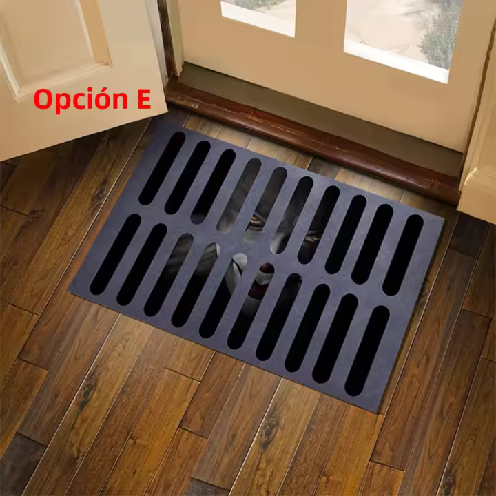 Alfombra De Interior Antideslizante 3D Ilusión Payaso Para Cocina Baño Dormitorio Sala De Estar Entrada Alfombra Lavable Para El Hogar - 1