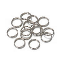 50pcs Conector De Llavero Para Fabricación De Llaveros DIY Hallazgos Metálicos De Plata De Titanio Para Toda La Vida - details 10