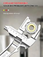 Juego De Reparación Universal 6-68mm Llave De Mano Para Baño Herramienta De Tubería Con Abertura Grande Llave Ajustable De Acero Inoxidable Para Reparación Doméstica - details 6