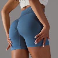 Shorts De Yoga Para Mujer Fitness Running Ciclismo Leggings Deportivos De Cintura Alta Transpirables Talla Grande Verano Gimnasio - details 65