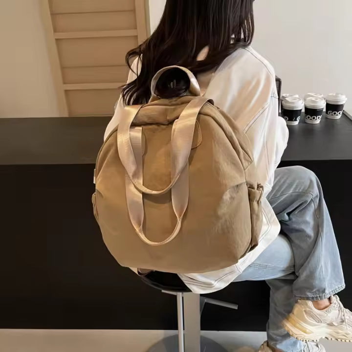 Mochipa De Algón multitifción de gran capacidad para Mujer, Bolso Escolar de diseño de alta calidad, a la moda, para Viaje - 1