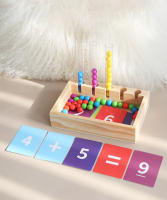Juguetes Educativos Montessori Para Niños Prueba De Colores Con Test Tube Y Cuentas De Bricolaje Para El Desarrollo Cognitivo Y La Coordinación Ocular-Mano - details 5