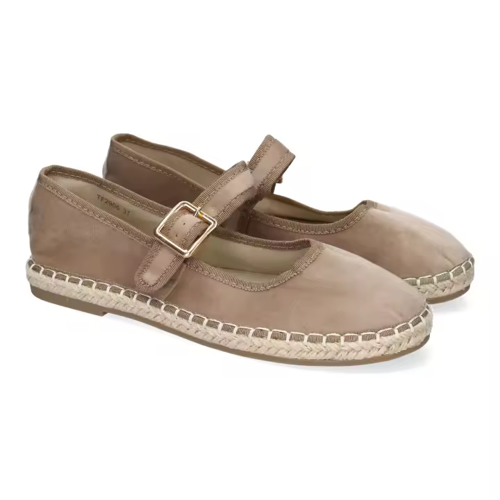 PuntoSalao Bailarinas estilo alpargatas en yute para mujer color kai TF2905 - 1