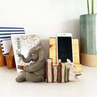 Elefante Y Conejo Lectura Estatua De Resina Adorno Animal Decoración Para El Hogar Estilo Moderno Sin Personalizar - details 1