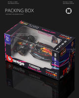 Modelo De Coche De Carreras Bburago F1 RedBull Miami RB19 2023 Aleación De Metal Escala 1:43 Max Verstappen Juguete De Vehículo Die Cast - details 8