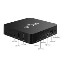 Dispositivo de TV inteligente MX PRO, decodificador con Android 11,1, reproductor Multimedia 4K RK3128, 1GB, 8GB, Wifi 2,4G, cuatro núcleos - details 2