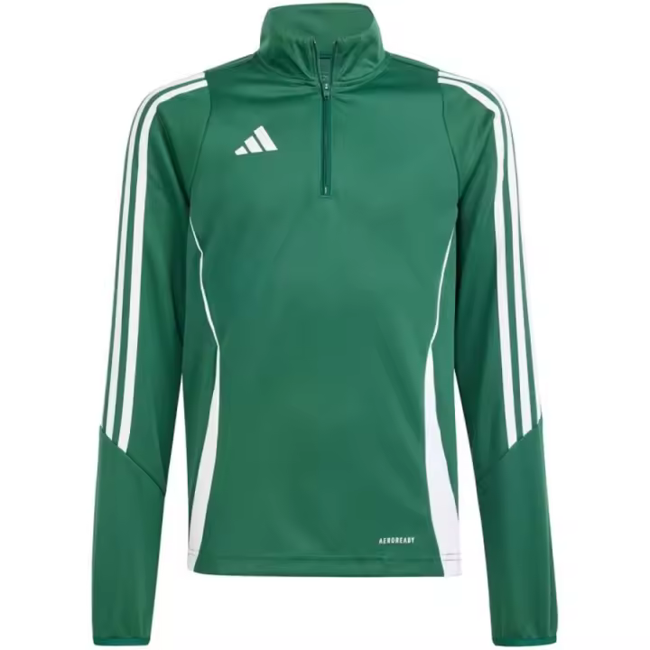 Adidas Tiro 24 Training Top Jr IR9362 sweatshirt sudadera de entrenamiento para niños con un diseño moderno y funcional. Su tejido ligero y ajuste cómodo la hacen ideal para entrenamientos. - 1