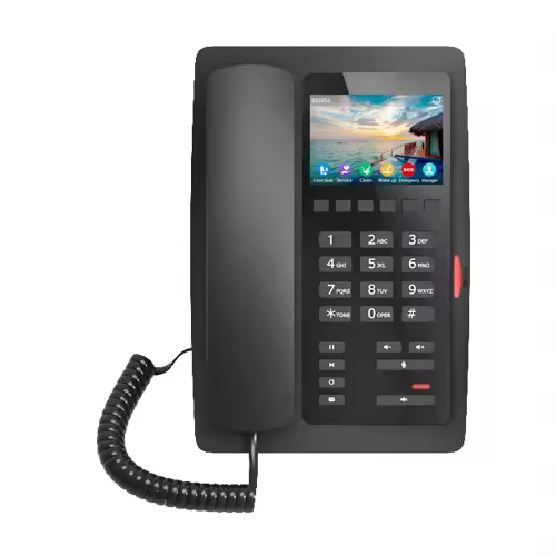 Fanvil H5W teléfono IP Negro 2 líneas Wifi - 1