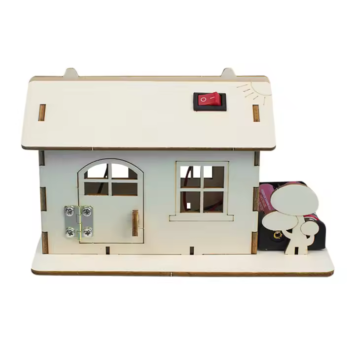 Juguetes De Ciencia DIY Para Niños Kit Educativo STEM Proyectos De Modelos De Coche Y Barco En Madera Rompecabezas Científico Experimento - 1