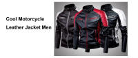Chaqueta De Béisbol Para Hombres Corte Slim Fit Collar Erguido Cuero PU Nueva Jaqueta De Cremallera Moto Bomber Jacke Male - details 1