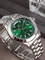 Reloj De Moda Para Hombre Reloj De Pulsera De Acero Inoxidable Reloj De Cuarzo Para Parejas Regalo Para Padre Reloj Casual Diario De Negocios - details 6