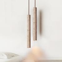 Lámpara Colgante De Piedra Amarilla Estilo Japonés Wabi-Sabi Para Dormitorio Y Restaurante Luz Creativa Retro Nórdica Instalación Por Cable - details 3