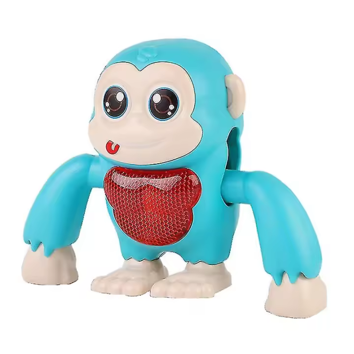 Juguete de mono giratorio de 360 grados con control de voz, ideal como regalo para niños y niñas. - 1