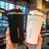 Taza Térmica De Acero Inoxidable 380ml/510ml Vaso Aislado Para Café Viaje Botella Termo Sellado Insulado Para Té Y Bebidas - details 0