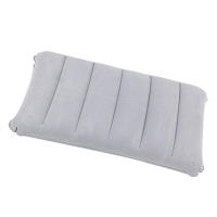 Almohada De Cuello Inflable Portátil Con Recubrimiento De Flocos Para Viajes De Negocios Y Camping Puede Ser Alimentado Y Almacenado Por Sí Mismo - details 2