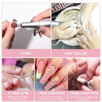 Máquina De Uñas Eléctrica Profesional 45000RPM Para Esmalte De Gel Y Manicura Portátil Recargable Herramienta De Archivo De Uñas - details 5