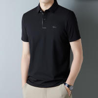 Camisa POLO De Verano Para Hombre Con Estampado De Letras Corta Resistente Al Arrugas Transpirable Ropa Casual SPANDEX Polyester - details 18