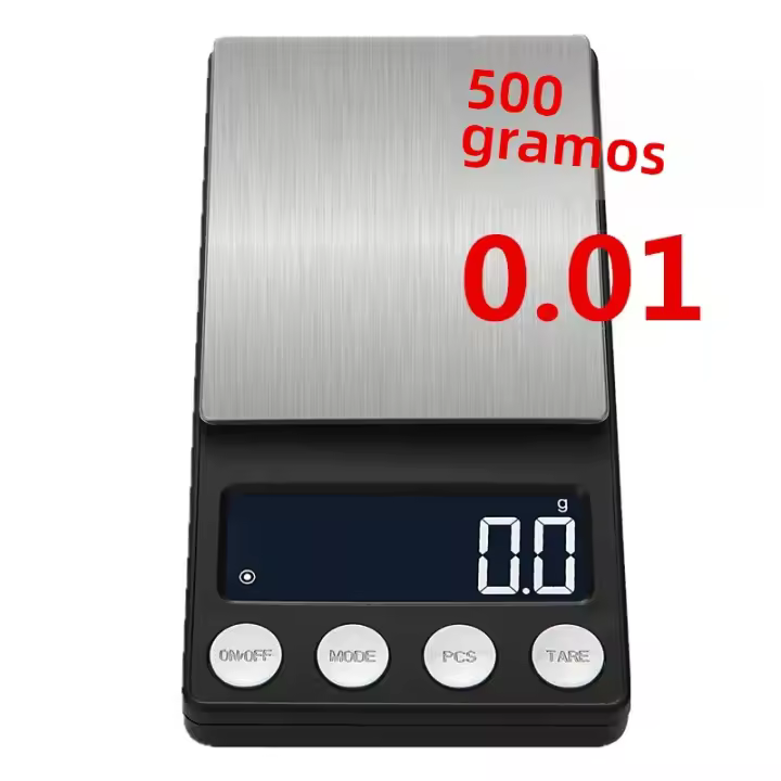 Báscula Electrónica Digital De Precisión Para Joyería Y Diamantes JUANJUAN 200/500g Con Pantalla LCD Adecuada Para Cocina - 1
