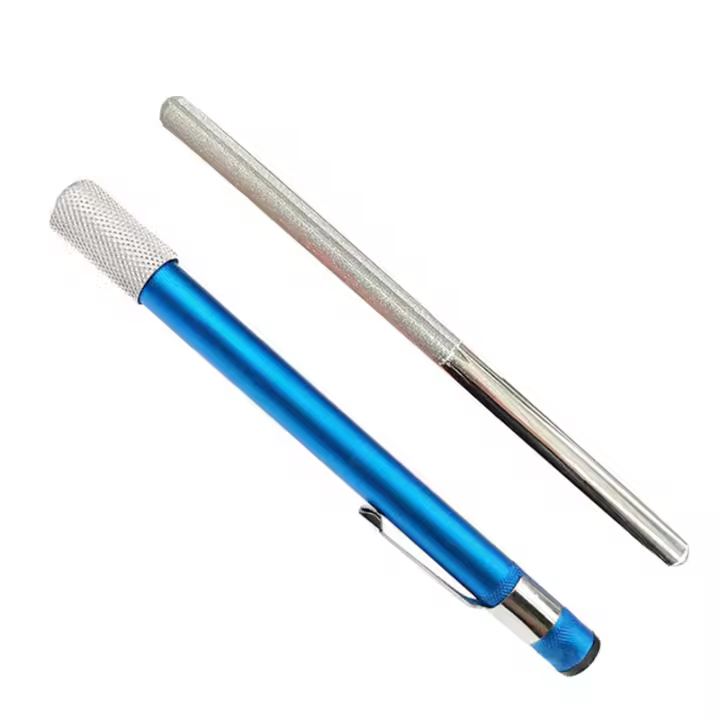 Afilador De Ancianos En Forma De Pluma 400 Malla Punzante Alta Calidad Herramienta Exterior Diamante Afilador De Knives - 1
