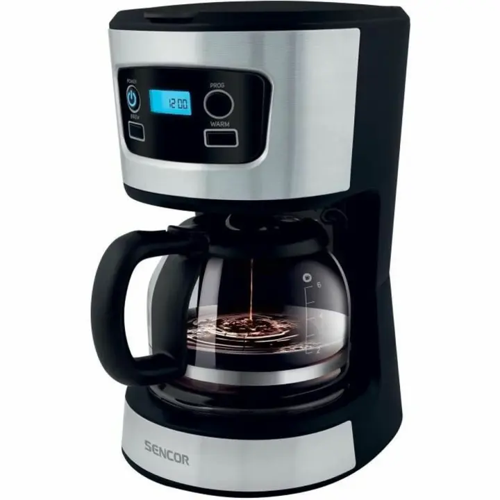 Cafetera de Goteo Sencor SCE 3700BK Negro Gris noir 700 W - 1