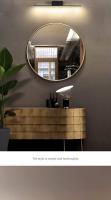 Lámpara De Pared LED Recargable Litu Con Imán Y Batería USB Luz Nocturna Para Dormitorio Corredor Estilo Moderno Aluminio Beige Negro - details 10