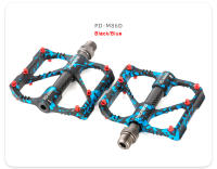 Pedales De Bicicleta PROMEND MTB Ultra-ligeros Con 3 Rodamientos Fibra De Carbono Colorido Eje Tubo Accesorios De Bicicleta Para Carretera Y Montaña - details 18