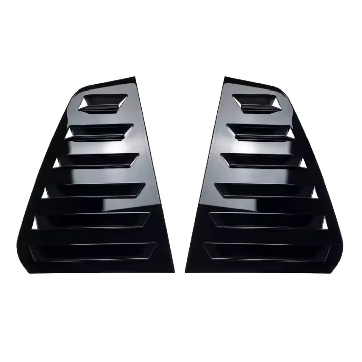 Ala Trasera Para VW Golf 5 Golf 6 Golf 7 MK5 MK6 MK7 MK7.5 2003-2020 Cubierta De Ventana Lateral 1Par Louver Ventilador De Aire Duradero ABS - 1