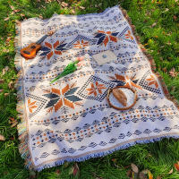 Manta De Pícnic De Tejido Para Acampar Y Viajes Portátil Silla Sofá Suave Protectora Antipolvo Para Actividades Al Aire Libre - details 6
