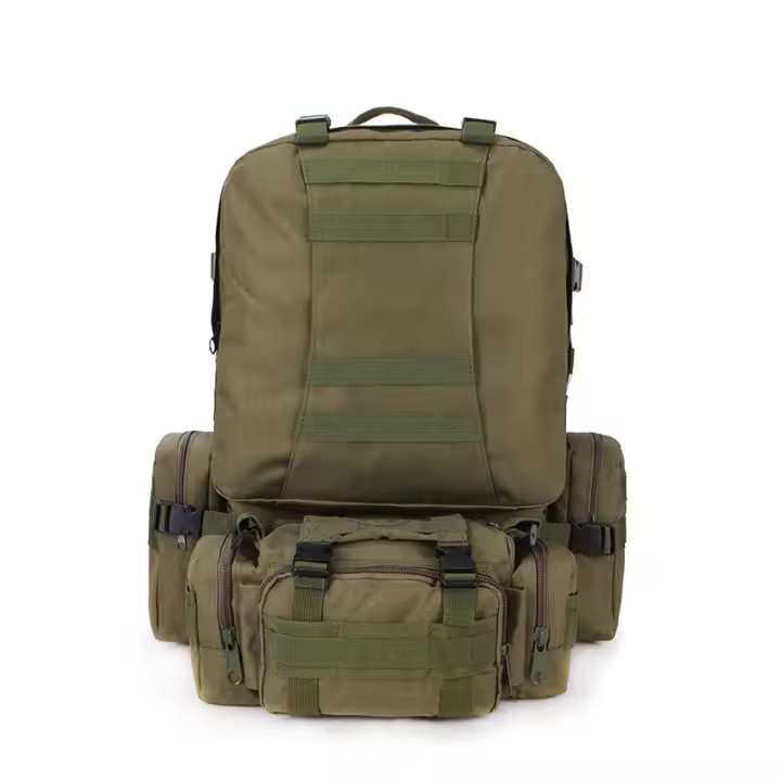 Mochara táctica combinada de gran capacidad, Bolsa de viaje para acampar, Deportos, Camuflaje Militar, senderismo, mochila para Exterior - 1