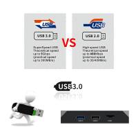 X96 MAX Plus 4GB/64GB Amlogic S905x3 Android 9.0 Caja de TV Decodificación de Video 8K 2.4G+5.8G WiFi Bluetooth 1000Mbps LAN USB3.0 Admite Youtube Netflix Google Play - Negro - details 7