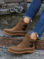 Y invierno de gran tamaño para Mujer, BOTAS Martin Planas de Caña Alta, BOTAS de costura para Mujer. - details 6