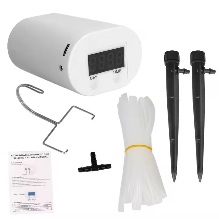 Controlador De Riego Automático Para Jardín Con 8/4/2 Cabezas Dispositivo De Riega Por Goteo Sistema De Timer Para Bomba Flor Plantas Hogar Aspersor - 1