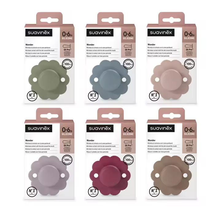 CHUPETE SILICONA FISIOLOGICO SUAVINEX WONDER SX INTENSE 0-6M - 1