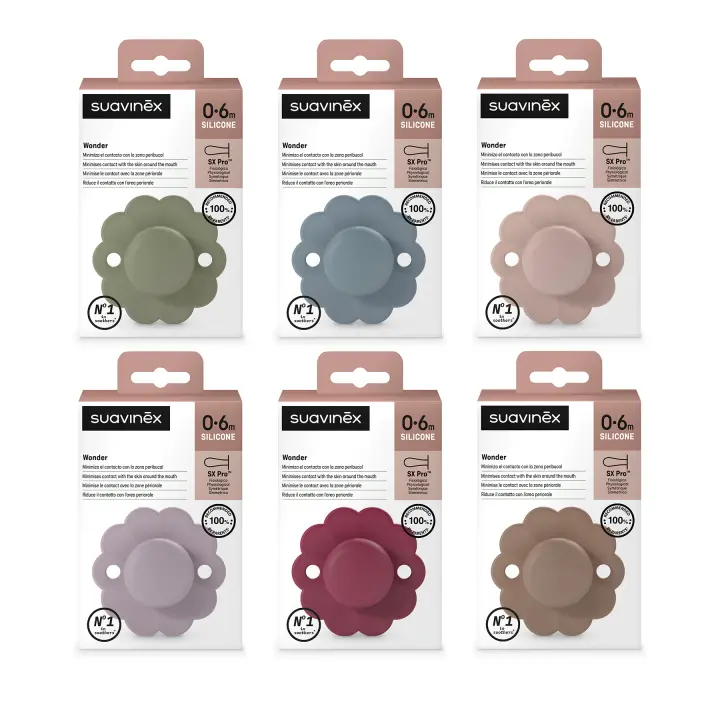 CHUPETE SILICONA FISIOLOGICO SUAVINEX WONDER SX INTENSE 0-6M - 1