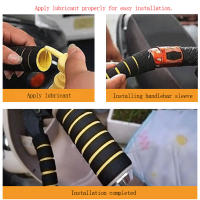 Cubierta Antideslizante Para Manillar De Motocicleta Universal Funda Protectora Para Freno Y Embrague De Bicicleta Accesorios De Equipo De Levas De Silicone Y Esponja Tamaño 9.5x1.8cm Colores Variados - details 14