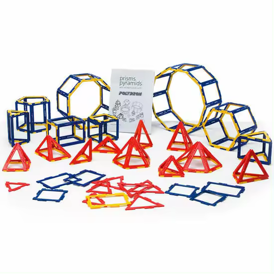 Polydron Set Prismas y Pirámides - 1