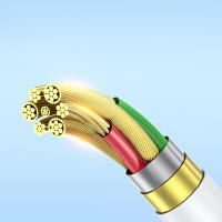 Cable De Carga Rápida 120W Tipo C Para Samsung Xiaomi Redmi Huawei Honor Cable De Carga USB C Material PVC Compatible Con Teléfonos Móviles - details 2