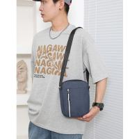 Nueva Bandolera Grande Para Hombre Bolsa De Hombro Impermeable Para Viajes Bolsa Mensajero Casual Bandolera Unisex - details 8