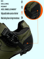 Zapatos De Ciclismo MTB Neutrales Compatibles Con Pelaton Zapatos Deportivos De Ciclismo Para Hombres Diseño Con Banda Reflejante - details 5